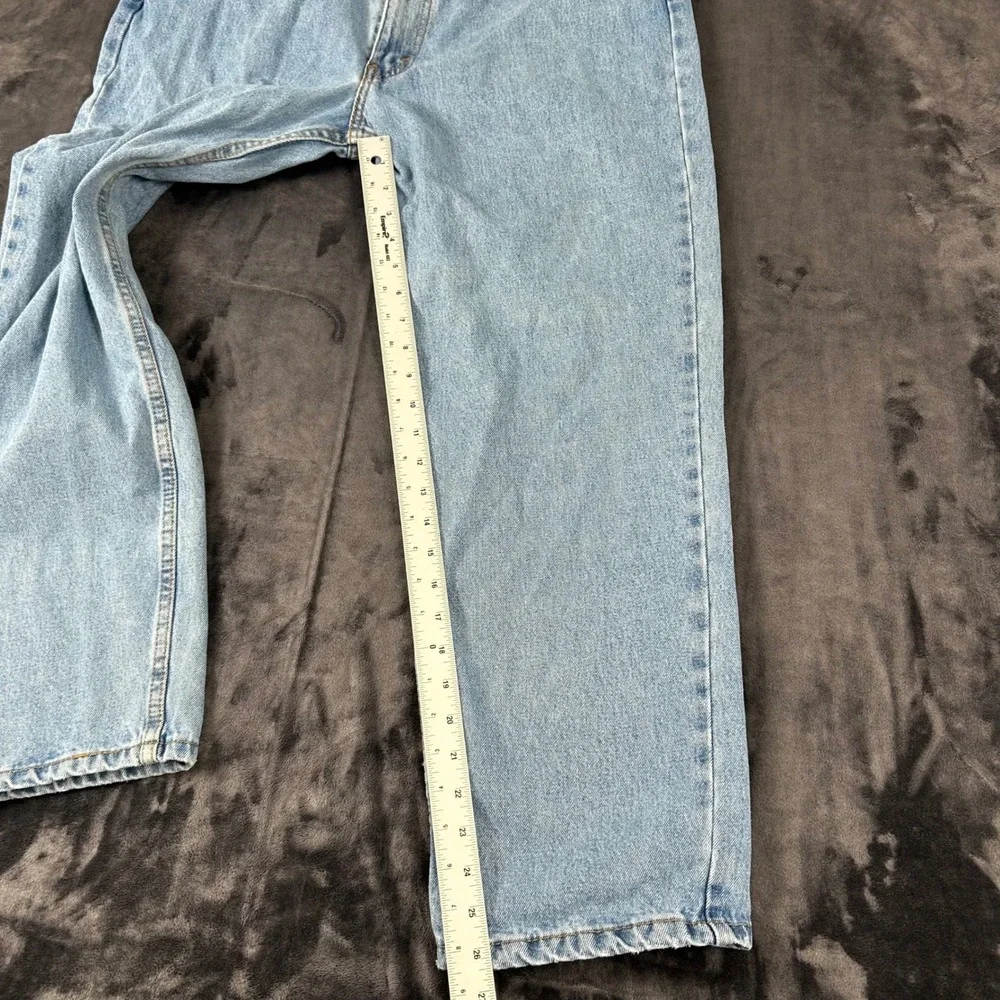 Levi's 550 Relaxed Fit Jeans Mens 38x30 Light Wash Denim Tapered Leg